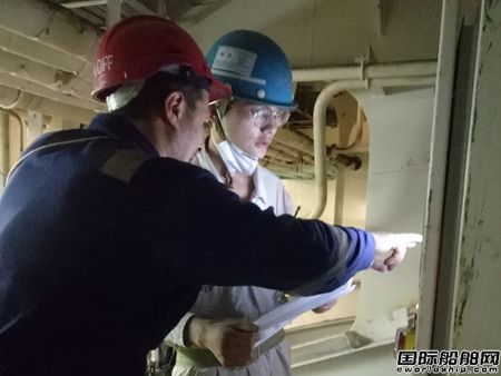 廣東中遠海運重工完成“連運湖”和“文竹海”壓載水系統調試