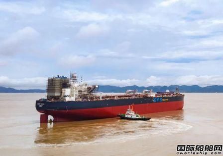 舟山中遠海運重工高效完成“利古里亞海”輪脫硫裝置改裝