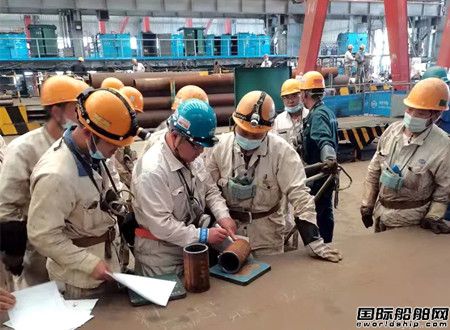 上海中遠海運重工完成“SANTA LUCIA”輪壓載水裝置加裝提前開航