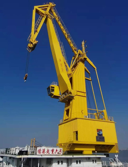 廣州港“穗港起重六號”起重船浮式起重機(jī)完成升級改造