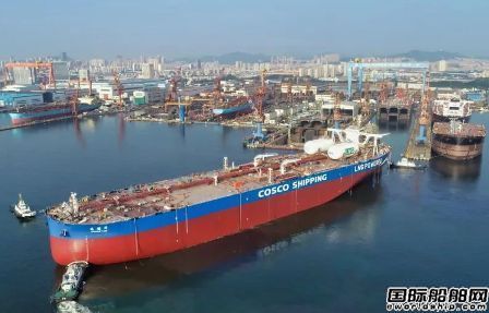 鞍鋼集團免涂裝耐蝕鋼板成功應用于全球首艘雙燃料VLCC
