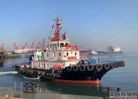 連云港鴻云實(shí)業(yè)交付“海悅66號(hào)”拖輪