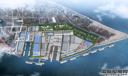 中國船舶長興造船基地二期項目主體階段施工完成