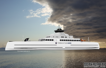 Torghatten Nord訂造一艘零排放車客渡船