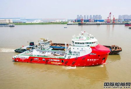 武船集團為中海油服建造“海洋石油543”輪離廠