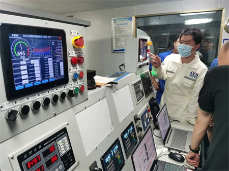 重慶紅江電控雙燃料噴射全套系統首次試航