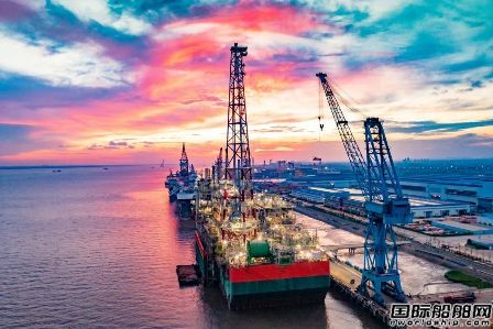 里程碑！中遠海運重工建造世界最大天然氣處理FPSO竣工