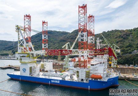 世界最大！JMU交付清水建設自航自升式風電作業平臺