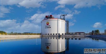 滬東中華建造全球首座GST陸上薄膜型全容罐正式交付運營