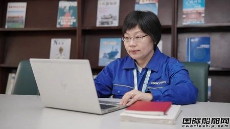 陳曉瑩，滬東中華設計大咖繪就五代LNG船完美“身材”