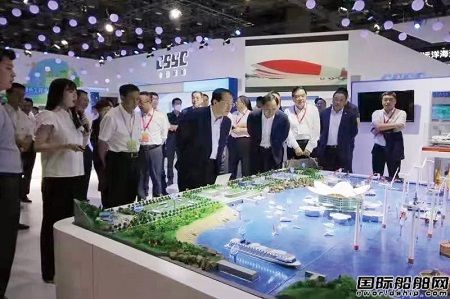 中國船舶集團亮相首屆上海國際低碳智慧出行展