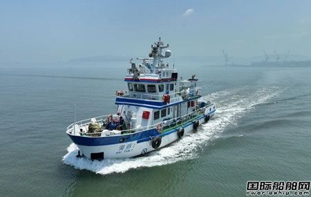 京魯船業建造我國首艘數字孿生智能科研試驗船交付首航