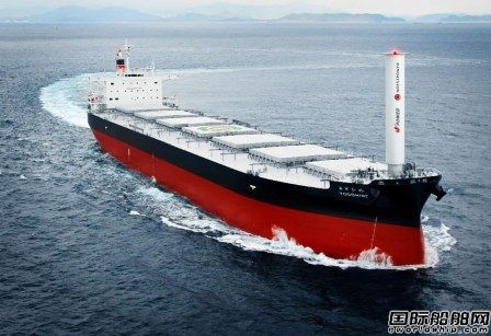 全球首艘！飯野海運一艘散貨船將安裝Norsepower旋筒帆