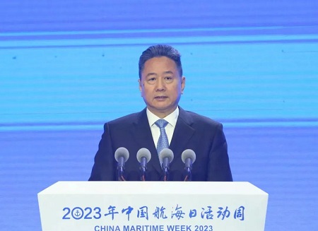 李小鵬出席中國(guó)航海日主論壇并致辭