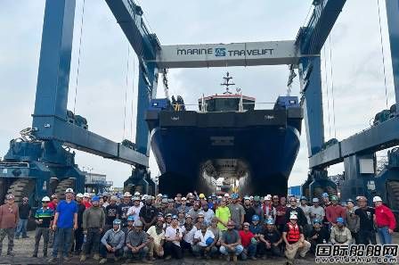 Senesco Marine一艘BMT設計瓊斯法案CTV下水