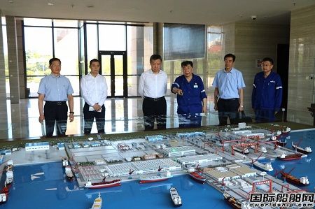 溫剛調(diào)研中國船舶集團青島地區(qū)成員單位