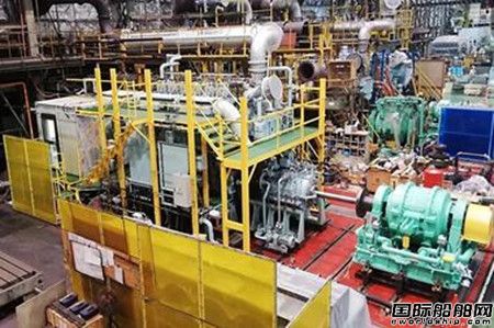 熱效率超過柴油機！阪神柴油機展示全球首臺低速四沖程氣體機