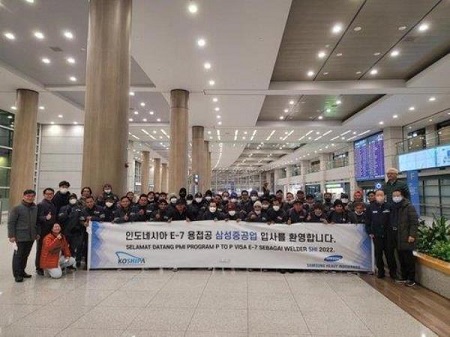 今年上半年韓國船企雇傭8000多名外國工人