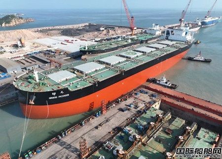 鑫弘重工完成裕民航運“裕元”輪修理項目順利開航