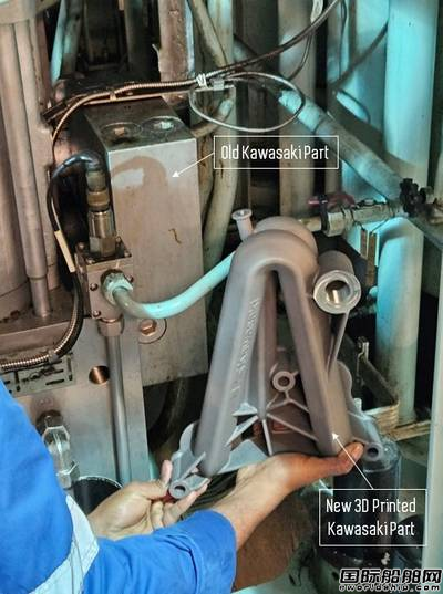 輕快好省！Pelagus 3D公司與川崎重工合作3D打印船舶備件