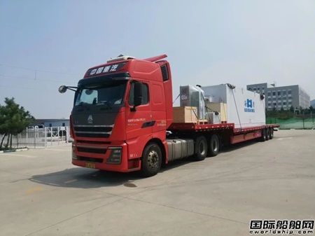 威海重工科技”甲板房式壓載水管理系統(tǒng)“抵達(dá)比雷埃夫斯港順利交付