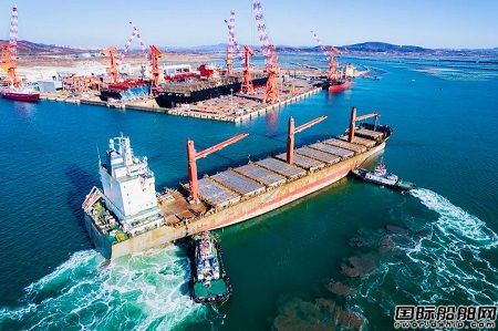 第50艘！大船長興承修地中海航運“MSC CORCOVDO III”輪