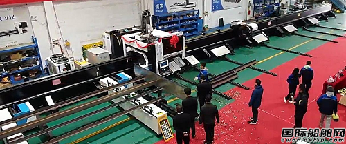 提升效率8倍以上！ACE E&T推進船用型鋼切割作業自動化