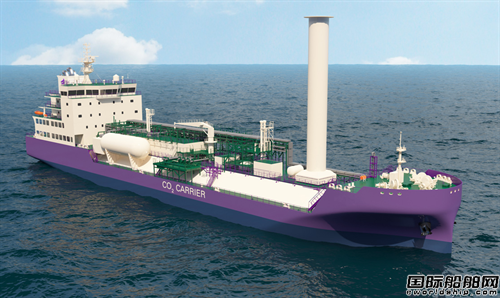 大船海工建造!川崎汽船租賃挪威北極光第三艘LCO2運輸船