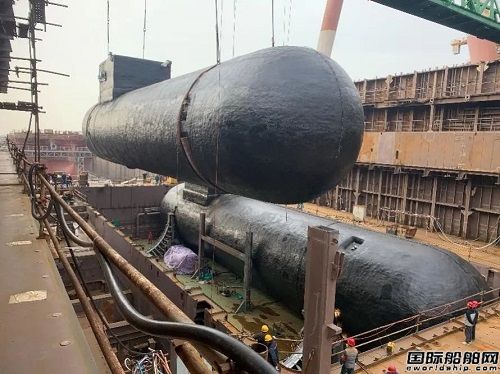 華滋能源為蕪湖造船廠PCTC配套首制LNG燃料罐發運