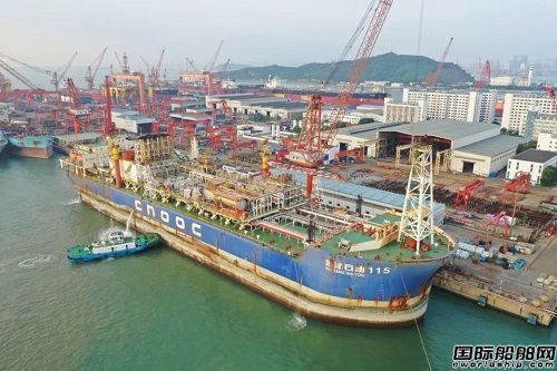 “海洋石油115”FPSO圓滿完成塢修后首船原油外輸作業(yè)