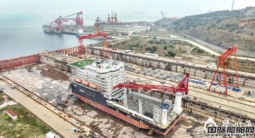 常態化運營！泉州船廠承修全球首例DP3超大型海工生活駁船