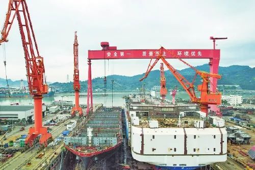 福州造船業駛出“新航跡”