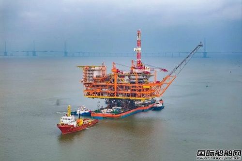 海油工程承建惠州26-6油田開發項目上部組塊啟航