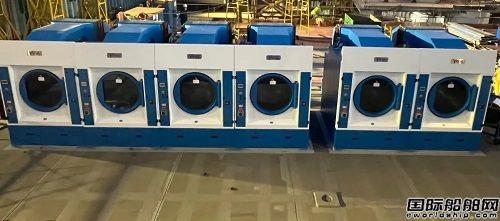 外高橋造船大型郵輪H1509船完成洗衣設備封艙