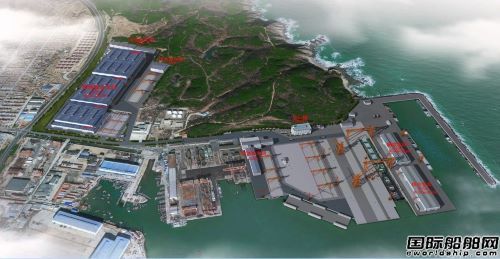 “超級工廠”!蕪湖造船廠威海基地聯合車間建設完成