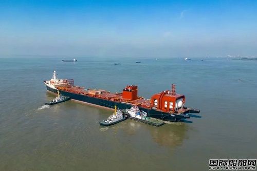 南通中遠海運船務雙燃料船舶改裝業務跑出加速度