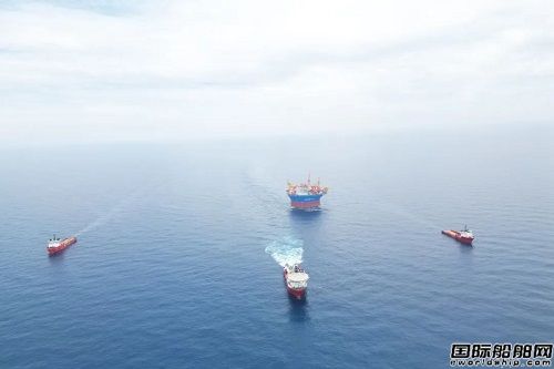 中海油服順利完成“海葵一號”雙船拖航任務