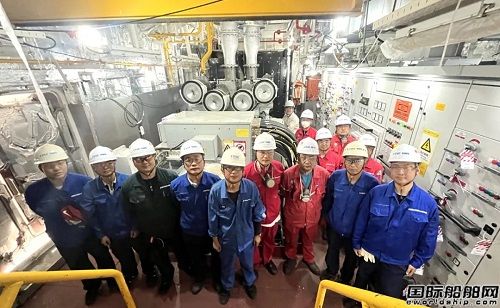 正式拉開調試序幕!外高橋造船H1500船應急發電機動車