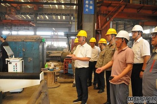 象嶼海裝為福建省海運集團建造第二艘64000噸散貨船開工