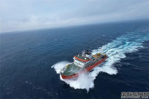 廣船國際建造新一代破冰調查船“極地”號交付