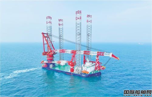 山東海洋集團全新一代1500噸海上風電安裝船交付