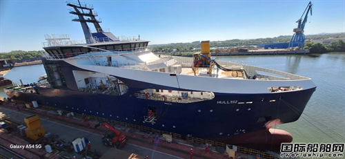 VARD為NCT Offshore建造電纜敷設船下水