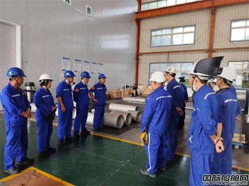 大船集團舾裝公司聚焦產品價值創造鏈條,保控下道工序需求