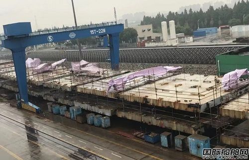 上海中遠海運重工圓滿完成群春輪修理工程