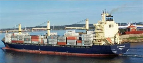 達飛一艘集裝箱船“MV Groton”號遭導彈襲擊