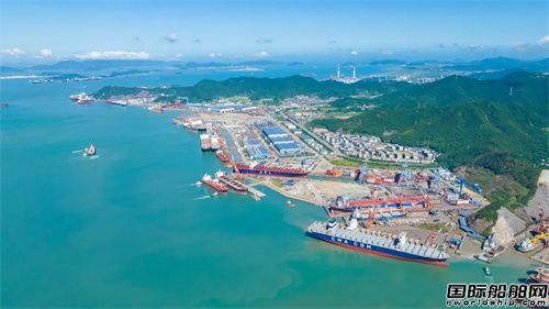舟山中遠海運重工2024年上半年修理改裝業務再添新績