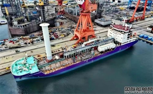全球首制!大連造船建造7500方LCO2運輸船試航成功