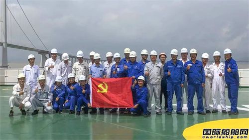 酣戰三季度!廣船國際6艘新船接連出海試航