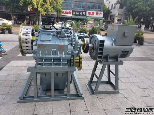 杭齒首款機電一體化船用混合動力齒輪箱成套系統推向市場