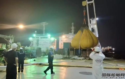 上海中遠海運重工高質(zhì)量完成太平洋輪修理工程獲美譽